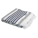 Plaid Melody Fifth Avenue Tissu - Bleu lagon