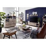 Tv-meubel Mooca II Gemixt gebruikt hout-look/antracietkleurig