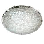 LED-plafondlamp Amalfi I Glas/metaal - 1 lichtbron - Diameter: 40 cm