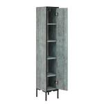 Hoge kast Max I Eikenhouten Patina look