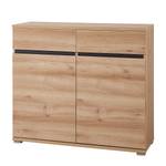 Kast Lissabon Beukenhouten look/antracietkleurig