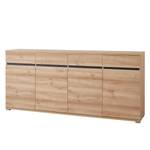 Sideboard Lissabon Buche Dekor / Anthrazit - Breite: 192 cm