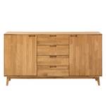 Houten dressoir FINSBY massief eikenhout - Eik