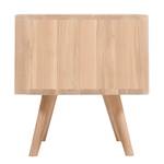 Tv-meubel Loca V deels massief wild eikenhout - Licht geoliede wild eikenhouten look - 135 x 42 cm