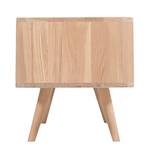 Tv-meubel Loca V deels massief wild eikenhout - Licht geoliede wild eikenhouten look - 180 x 42 cm