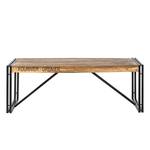 Table basse Iron Manguier massif / Fer - Manguier / Noir