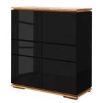 Highboard Lixeira Hoogglans zwart