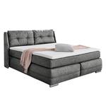 Lit boxspring Hegge Gris foncé