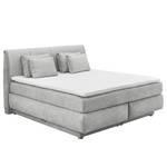 Lit boxspring Cervantes Gris clair - D2 souple