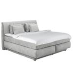 Lit boxspring Cervantes Gris clair - D2 souple