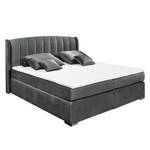 Lit boxspring Malvinas Anthracite - 160 x 200cm