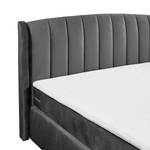 Lit boxspring Malvinas Anthracite - 160 x 200cm