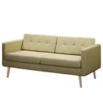 Sofa Croom I (3-Sitzer) Webstoff Fida: Beigegrün