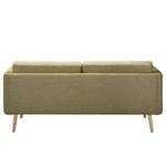 Canapé Croom I (3 places) Microfibre - Tissu Fida: Beige vert