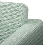 Fauteuil Croom Microfibre - Tissu Fida: Vert menthe - Sans repose-pieds