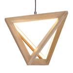 LED-hanglamp Trigonon I Plexiglas/massief eikenhout - 1 lichtbron