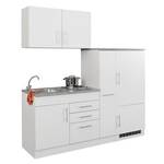 Küchenzeile Toronto II Weiß - Breite: 190 cm - Kochplatte