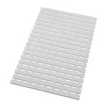 Tapis de baignoire antidérapant Arinos Résine thermoplastique (TPR) - Blanc