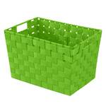 Panier de rangement Adria IV Tissu - Vert gazon