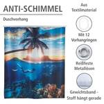 Duschvorhang Underwater Multicolor - Textil - 180 x 200 cm