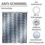 Antischimmel douchegordijn Studio Meerkleurig - Textiel - 180 x 200 cm