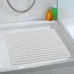 Tapis de douche antidérapant Arinos Résine thermoplastique (TPR) - Blanc