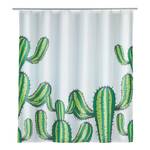 Rideau de douche Cactus Multicolore - Textile - 180 x 200 cm