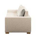 Schlafsofa LATINA Basic Webstoff - Webstoff Sari / Webstoff Habren: Beige / Beige-Grau - Breite: 193 cm