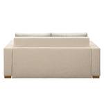 Slaapbank LATINA Basic Geweven stof - Geweven stof Sari / Geweven stof Habren: Beige / Beige-Grijs - Breedte: 193 cm