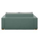 Schlafsofa LATINA Basic Webstoff - Webstoff Sari / Webstoff Habren: Mintgrau / Beige-Mintgrau - Breite: 173 cm