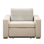 Fauteuil convertible LATINA basic Tissu - Tissu Sari: Beige