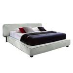 Boxspringbett Dochamps Webstoff - Lichtgrau - 180 x 200cm - H3