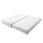 Boxspringbett Wodonga Bett ist wandelbar zum Daybett/Liege, Webstoff - Lichtgrau