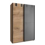 Armoire à portes coulissantes Cardiff Largeur : 135 cm - Sans portes miroir