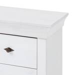 Commode Bergen IV Pin nordique - Blanc