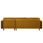 Ecksofa Corndale Samt - Ocker