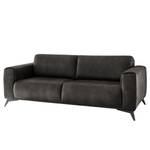 Sofa Churchill (3-Sitzer) Microfaser - Anthrazit