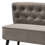 Sofa Lagarto (2-Sitzer) Microfaser - Taupe