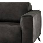 Sofa Churchill (2,5-Sitzer) Microfaser - Dunkelbraun