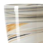 Windlicht Alabastro Glas - Creme marmoriert