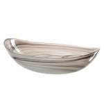 Coupe Alabastro Marble II Verre - Marbré gris