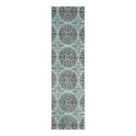 Tapis de cuisine Kitchen Cutlery Tissu - Turquoise / Marron