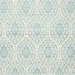 Laagpolig vloerkleed Marlon Geweven stof - crèmekleurig/petrolblauw - 120 x 180 cm