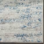 Tapis Janalyn Vintage Tissu - Bleu pétrole - 90 x 150 cm