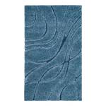 Hoogpolig vloerkleed Naples Geweven stof - Jeansblauw - 120 x 180 cm