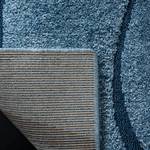 Hochflorteppich Naples Webstoff - Jeansblau - 304 x 243 cm