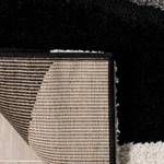 Hoogpolig vloerkleed Bonita Geweven stof - grijs/donkergroen - 200 x 300 cm