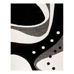 Tapis épais Lucie Tissu - Noir / Blanc - 304 x 243 cm