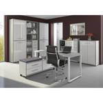 Armoire de bureau Set Plus V Blanc / Gris platine