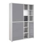 Armoire de bureau Set Plus V Gris / Gris platine